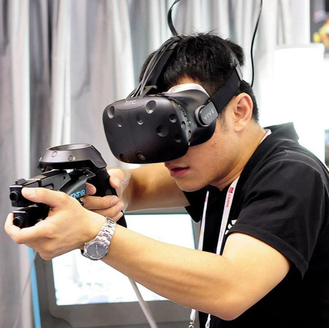 Vive Headset Gun Controller For Immersive Shooting Experience
