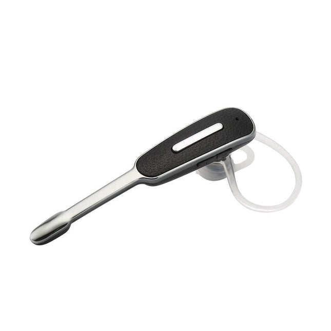 Handsfree Bluetooth Earphone With Mic For Iphone - Black / Silver