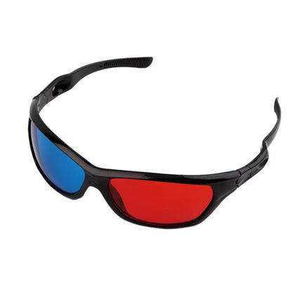 2-Pack 3D Glasses For Movies & Games - Plastic