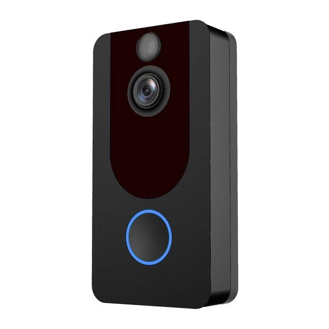 1080P Full Hd Wifi Security Doorbell With Intercom And Weather Resistance
