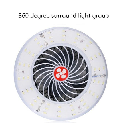 Multi-Function Rechargeable Fan Light For Camping And Live Broadcast