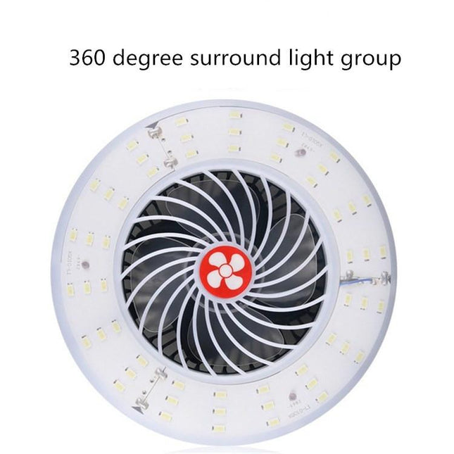 Multi-Function Rechargeable Fan Light For Camping And Live Broadcast