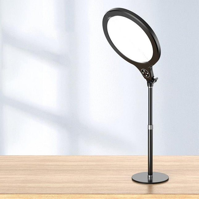 26Cm Live Broadcast Beauty Light Bracket - Medium Version For Desktop Photography