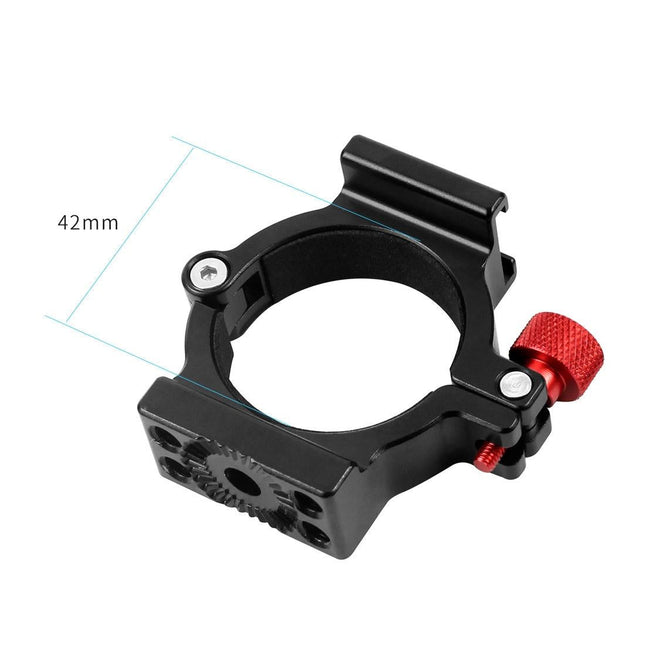 Microphone Mount For Smooth 4 Handle Gimbal Stabilizer - Hot Shoe Adapter Ring