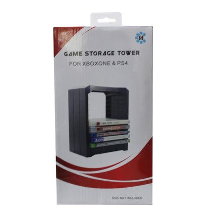 Ps4 Game Disc Storage Box - Organize Accessories & Host Panel