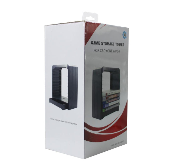 Ps4 Game Disc Storage Box - Organize Accessories & Host Panel