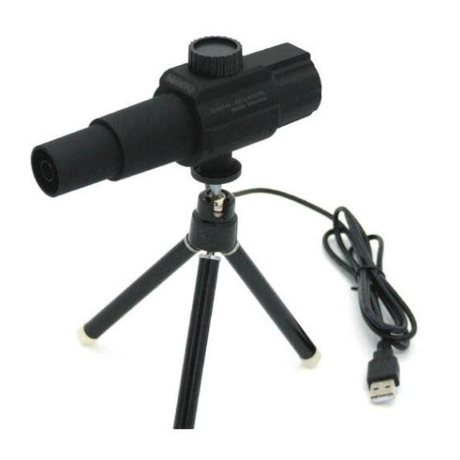 Usb Digital Telescope With Live Streaming And Playback - Black