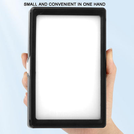 30Cm Bracket Flat-Panel Live Fill Light - 6 Inch 3200-5500K Three-Colour Temperature