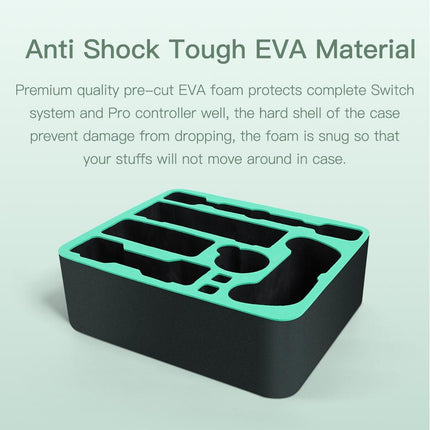 Horizontal Forest Friends Switch Game Storage Bag