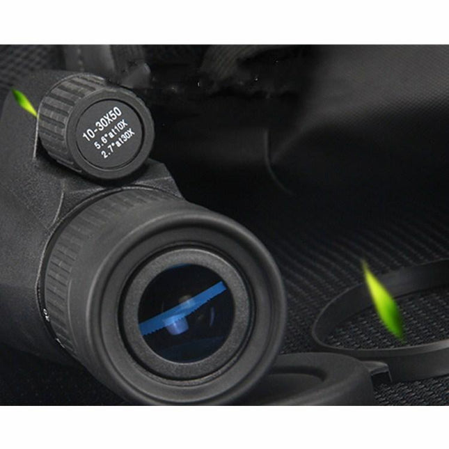 High Magnification Hd Telescope - 10-30X50 Continuous Zoom