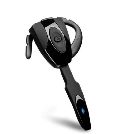 Business Bluetooth 5.0 Earphone With Hanging Ear Design - Black