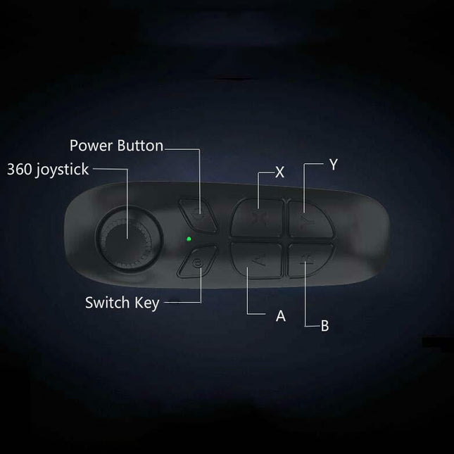 Android Mobile Phone Vr Glasses With Bluetooth Remote Control