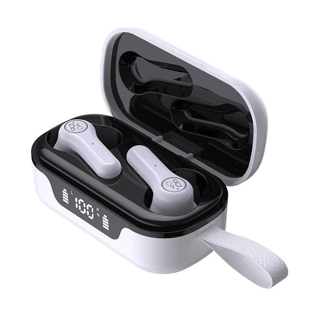 Anc Business Sports Tws Bluetooth Earphones With Charging Box - White