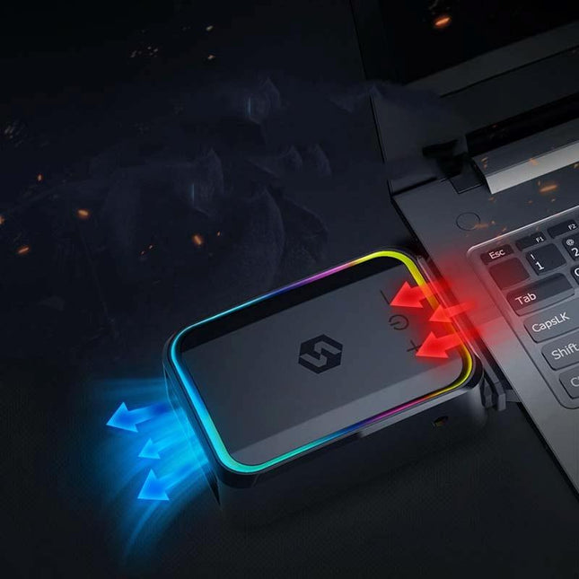 5V Colourful Laptop Exhaust Fan - Efficient Cooling