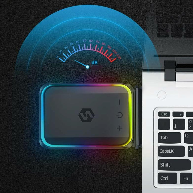 5V Colourful Laptop Exhaust Fan - Efficient Cooling