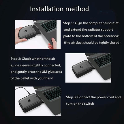 5V Colourful Laptop Exhaust Fan - Efficient Cooling