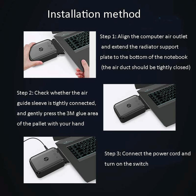 5V Colourful Laptop Exhaust Fan - Efficient Cooling