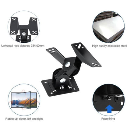 Universal 14-24 Tv Wall Mount Bracket - 180 Degree Rotation