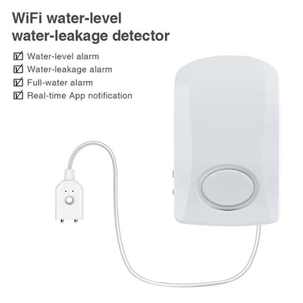 Home Security Flood Alert Sensor - 130Db Water Leakage Detector
