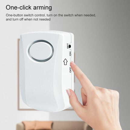 Home Security Flood Alert Sensor - 130Db Water Leakage Detector