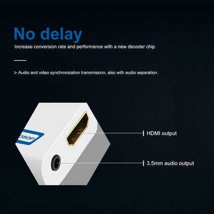 1080P Hdmi Converter With Audio For Wii