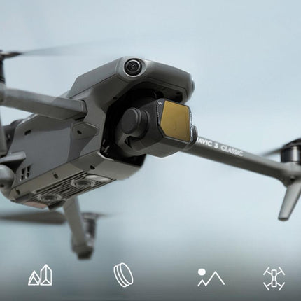 Premium Multi-Layer Coated Vnd Filter For Dji Mavic 3 - 2.5 Gear