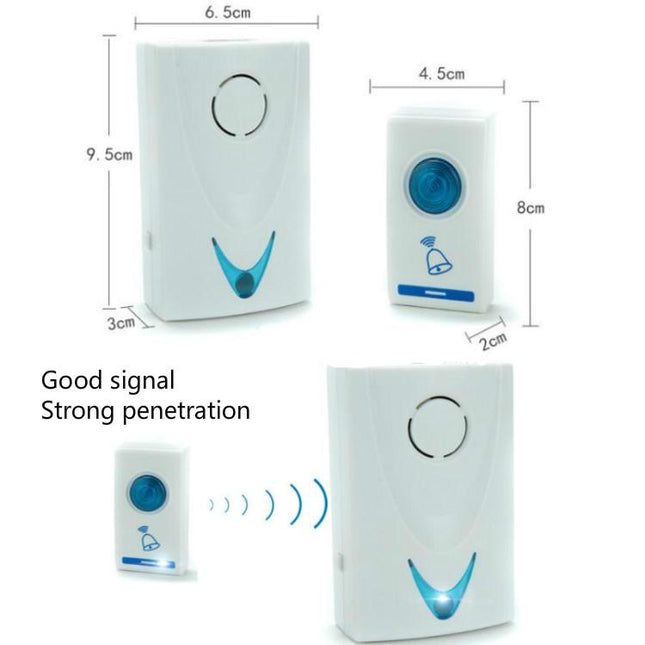 Long-Distance Wireless Doorbell With Remote Control