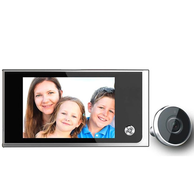 Wireless Smart Video Doorbell With 3.5 Display - Anti-Theft 2.0Mp