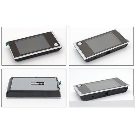 Wireless Smart Video Doorbell With 3.5 Display - Anti-Theft 2.0Mp