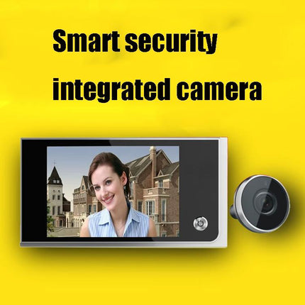 Wireless Smart Video Doorbell With 3.5 Display - Anti-Theft 2.0Mp
