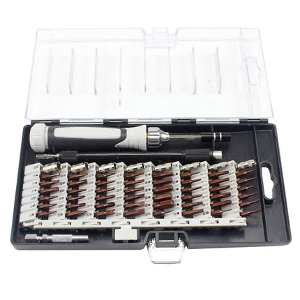 60-Piece Mobile Phone & Notebook Repair Tool Kit With Phillips Screwdriver