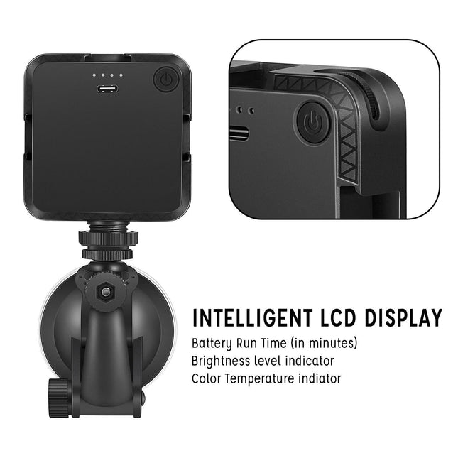 Universal Live Photography Light For Video Conferencing And Mobile Phone Cameras