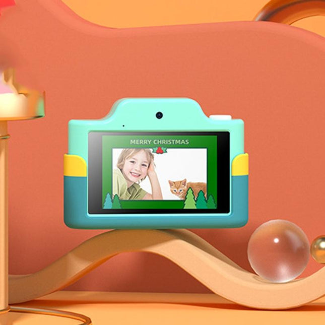 32Gb Mini Children'S Cartoon Camera Toy With Touch Screen And Dual-Lens