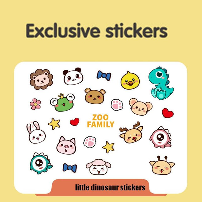 32Gb Mini Children'S Cartoon Camera Toy With Touch Screen And Dual-Lens