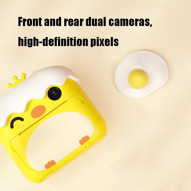Mini Dual-Lens Digital Camera Toy For Kids - Front & Rear