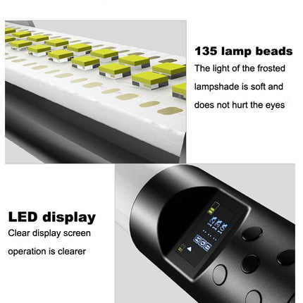 Adjustable Temperature Light Stick - Rgb Colourful 3000K-6500K