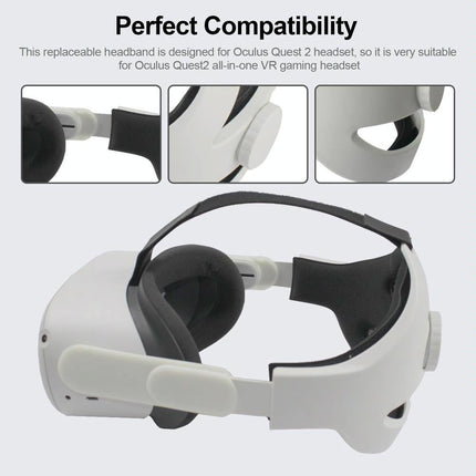 Comfortable Vr Headband For Oculus Quest 2 - Lightweight