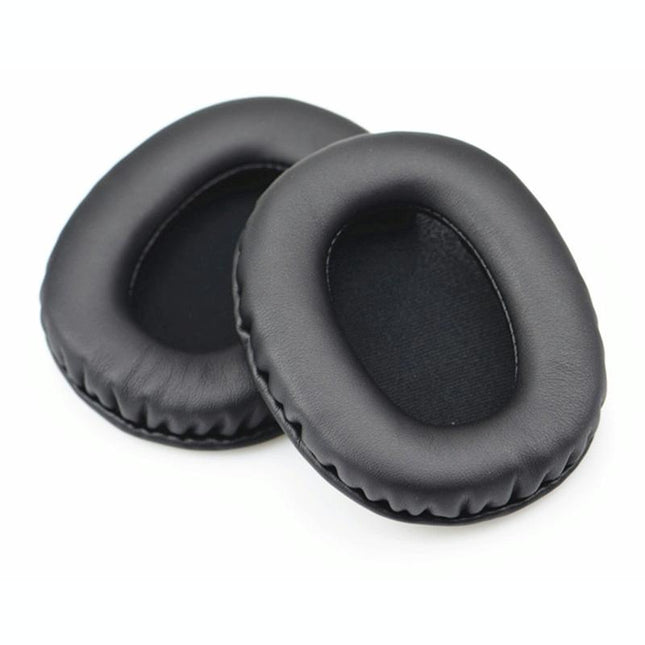2-Pack Leather Headphone Covers For Edifier W800Bt / W808Bt / K800 / K830 / K815P - Black