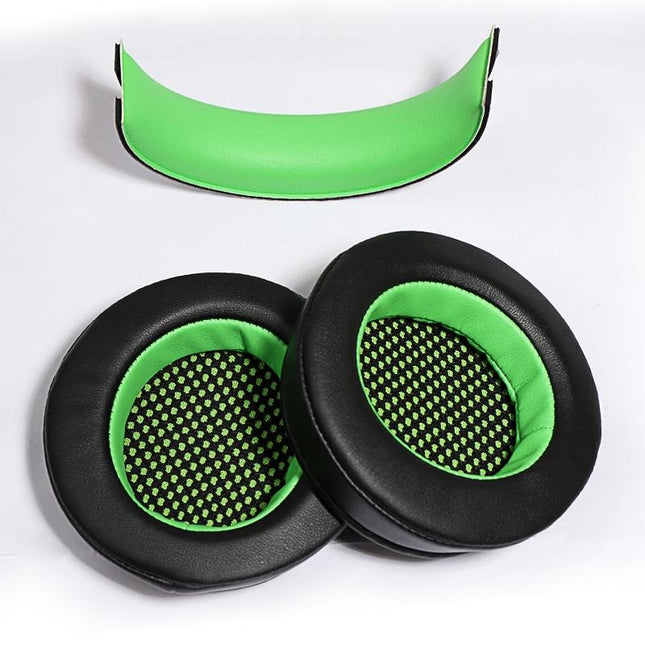 2-Pack Headset Case For Edifier Hecate G4 Gaming Headphones - Black / Green