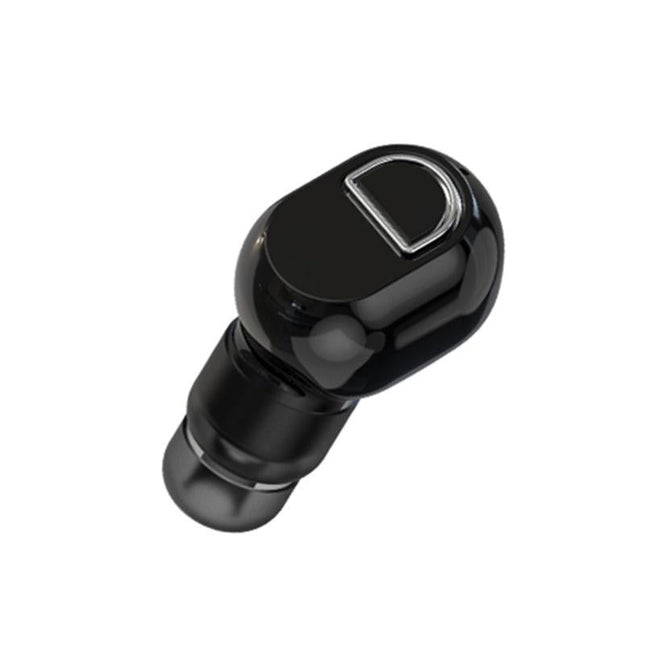 Mini Bluetooth Earphone With Hd Call - Black