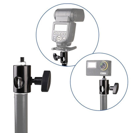 2-Pack Flash Light Stand Adapter For Photography Tripods