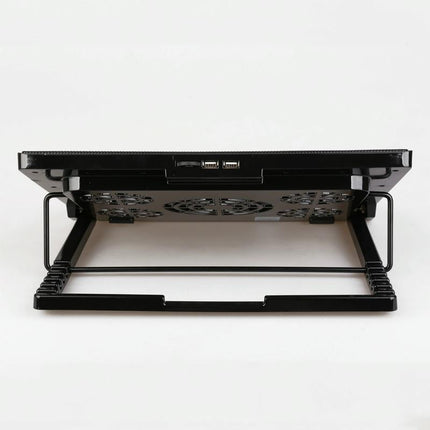 5-Fan Laptop Cooler With Adjustable Speed