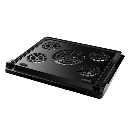 5-Fan Laptop Cooler With Adjustable Speed