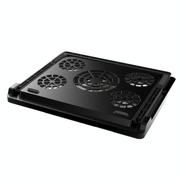 5-Fan Laptop Cooler With Adjustable Speed