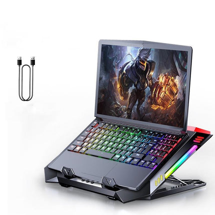 Enhanced Laptop Cooling Stand - Compact Design