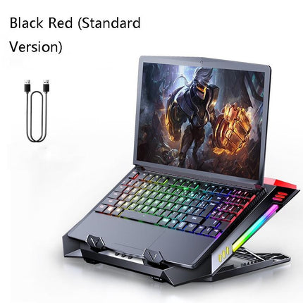 Enhanced Laptop Cooling Stand - Compact Design