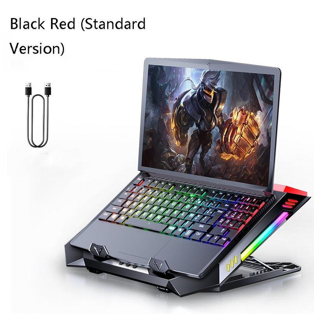 Enhanced Laptop Cooling Stand - Compact Design