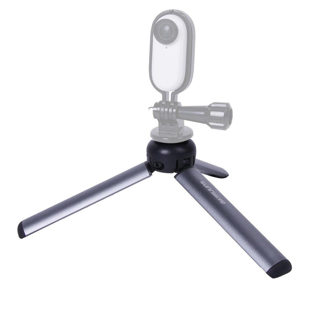 Aluminum Alloy Mini Tripod For Insta360 Go Dji Action And Gopro