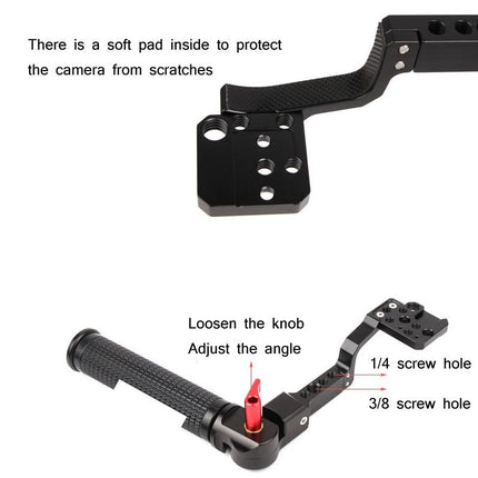 Adjustable Angle Slr Stabilizer Handle For Dji Ronin S / Sc