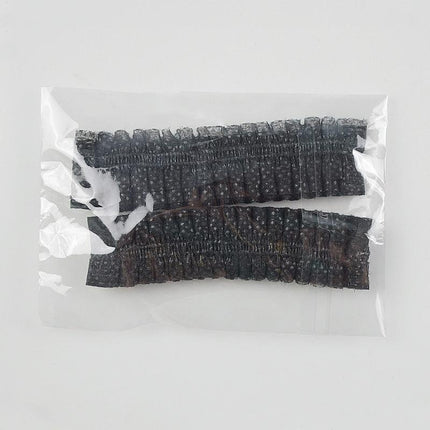 50 Pairs Disposable Earphone Covers - Non-Woven Black